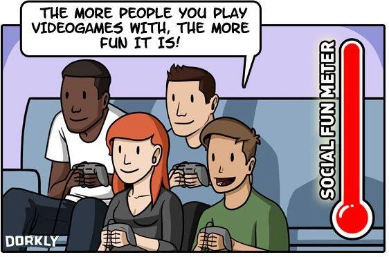 The comics about people who play videogames