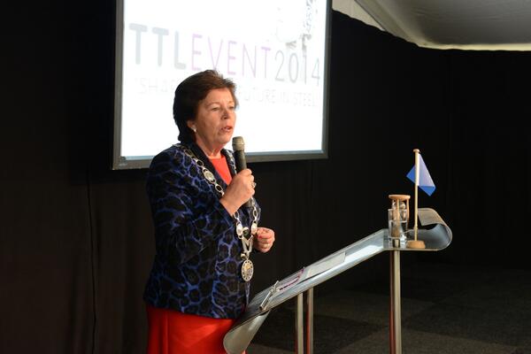 Niemand minder dan Burgemeester Ina Leppink van Montferland opende officieel het #TTLEVENTS2014