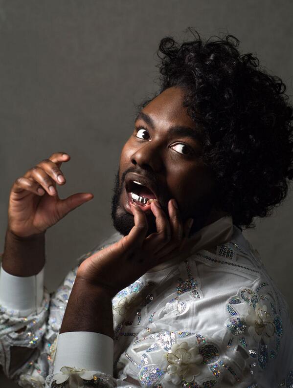 okayplayer's tweet photo. O Great Panopticon! @TundeOlaniran is ready for his close-up now: #FirstLookFridays #ff http://t.co/J3TfgmvEr3