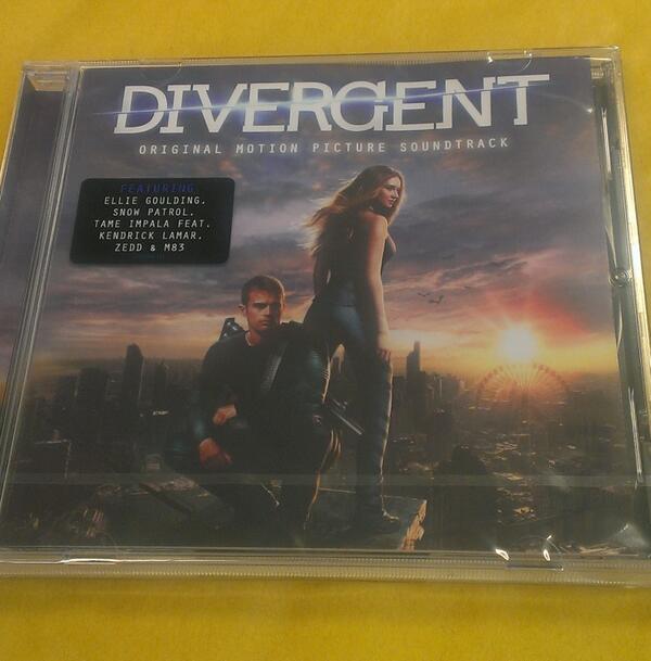 easons's tweet image. To celebrate the release of #Divergent in cinema's today, we have 5 copies of the soundtrack to giveaway. Simply RT.