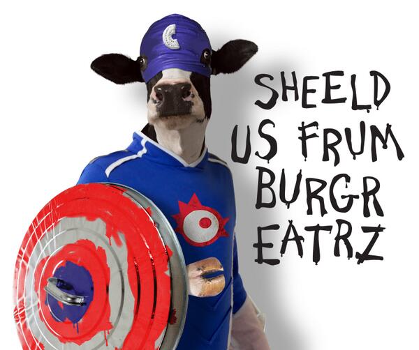 EatMorChikin's tweet photo. #ProtektCowz #SooperHero #EatMorChikin http://t.co/VSvO9oGdpr