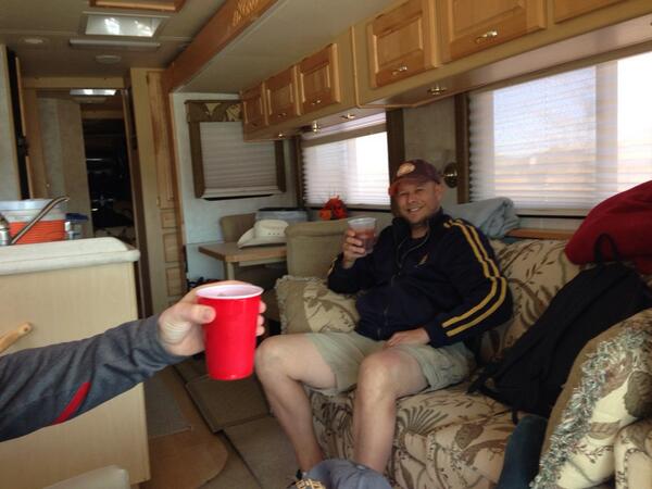 michaelgore3's tweet image. NASCAR here we come! Bloody Mary's and road tripping in the RV!