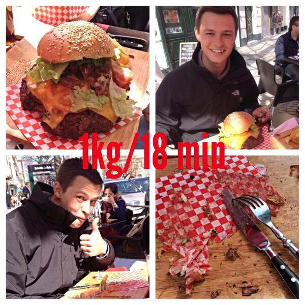 crubenb's tweet photo. Disfrutando de la MARAVILLOSA carne de @BentleysBurger http://t.co/ZZnlZIaQq3
