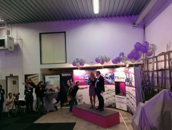 In de exporuimte... #TTLEVENT2014