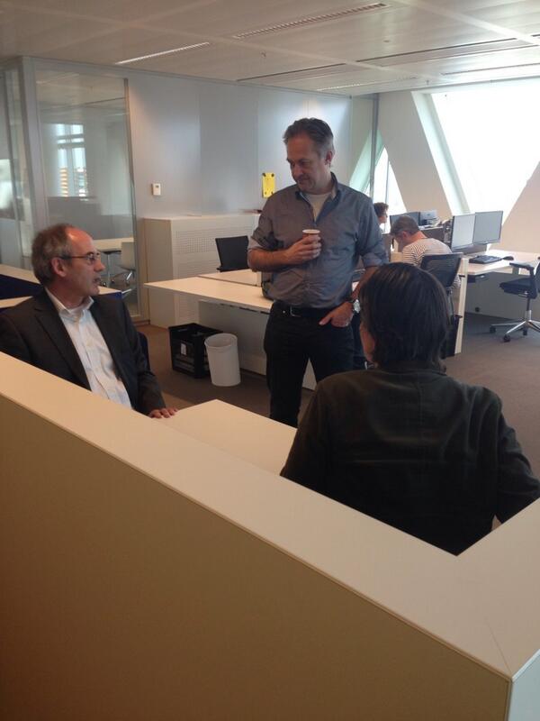 lems_p's tweet image. #svd met gemeente Stichtse Vecht op bezoek bij Huis van de Stad in Gouda. #gluren bij de buren #hnw #in