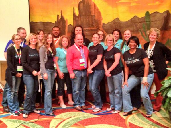 LVS_Welborn's tweet photo. #fldvss2014 Lee Virtual pioneering the bling in virtual learning. http://t.co/3Cw5gDlJ2J