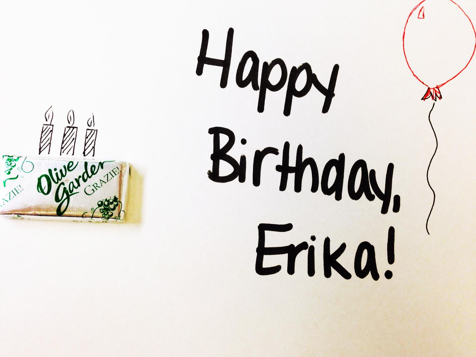 Total 88+ imagem happy birthday erika - br.thptnganamst.edu.vn