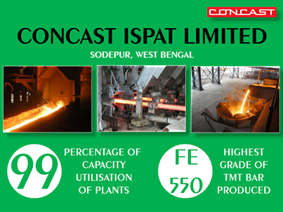 ConcastGroup's tweet photo. The flagship company of the @ConcastGroup , Concast Ispat Limited (CIL) is one of the leading producers of TMT bars http://t.co/gthrfaBHD8
