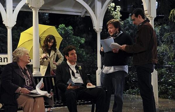 OfficialHIMYM's tweet image. Go behind-the-scenes for a look at the final days on the set of #HIMYM! See photos here: bit.ly/1jb7F80