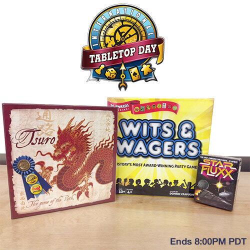 Followers who RT this have a chance to win a #TableTopDay game bundle! NoPurchNec amzn.to/1efBboE