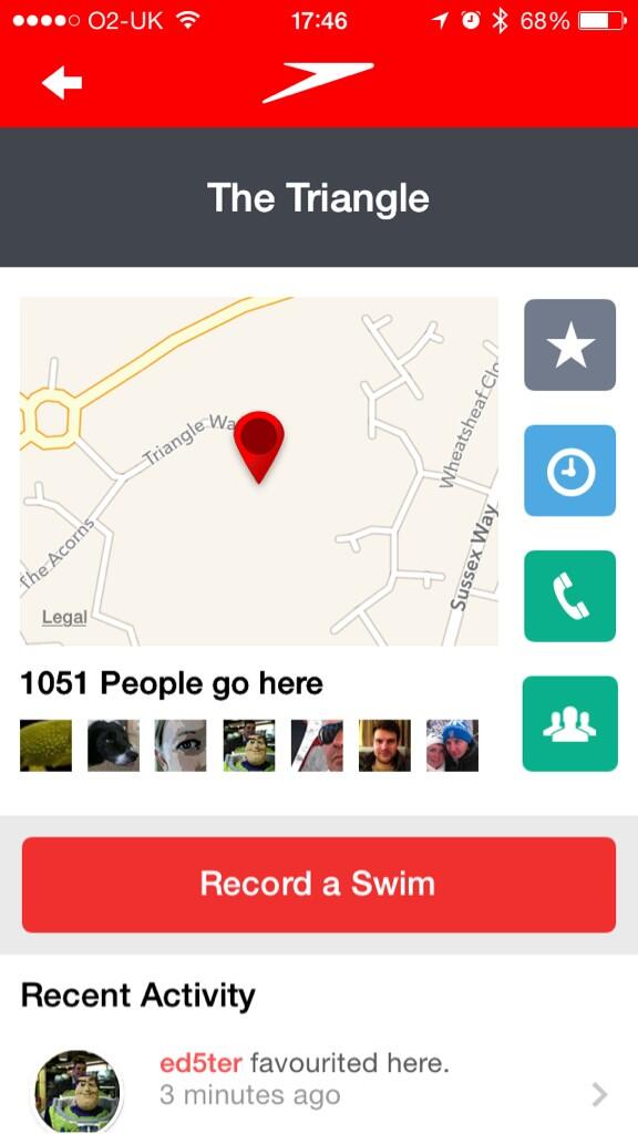 splashpath's tweet image. Nice - over 1k swimmers now favourited The Triangle @FreedomLeisure #getspeedofit