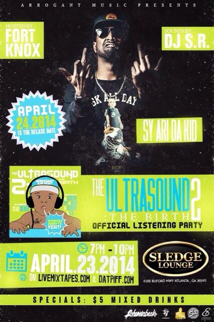 iSupportAM's tweet image. [INVITE] ---&amp;gt; TONIGHT Sy Ari Da Kid Listening Party @TheSledgeLounge from (7-10pm) #FREEentry  RT*