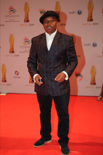 SAFTAs_1's tweet photo. Look who came out to celebrate with fellow TV &amp; Film personalities @Dubetv! #SAFTAs2014 http://t.co/AVc6m3cj0G
