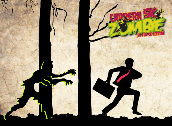 CarreraZombie5k's tweet photo. Se terminó la semana y la jornada Godínez. Disfruten su Viernes. ¡El fin se acerca! http://t.co/pe3Ux6Rd5Z