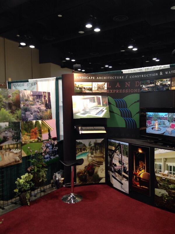 LandExpressLLC's tweet image. At the home show!  Looking forward to the doors opening!  Come by and say hi!
