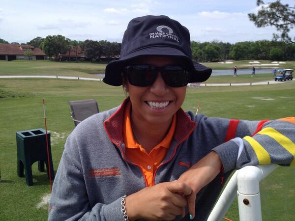 BS3Golf's tweet image. No protection from the sun this morning. @SusiGGGA stole all my sun gear..#funsession