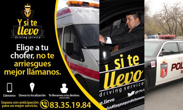 Ysitellevo's tweet photo. Elige a tu chofer, no te arriesgues mejor llámanos. http://t.co/Y0jaP0BADR