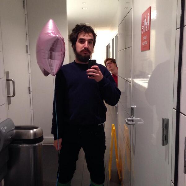 SteveKardynal's tweet photo. Bathroom selfie http://t.co/V1slg2J3Rf