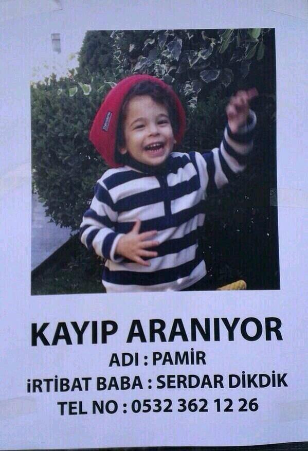 Pamir hadi bebegim cik bi yerden.. #PamirAranıyor #ZekeriyaköyIşıklarıAç