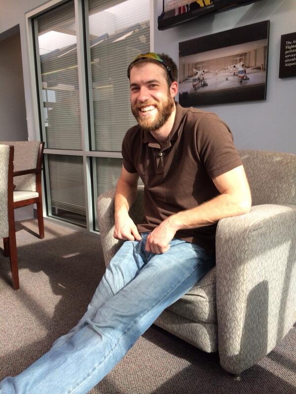 PICMEAviation's tweet photo. What a smile, all that hard work paid off.  The newest flight Instructor.R&amp;R and right into some flight instructing👍 http://t.co/cfZzO9znUb