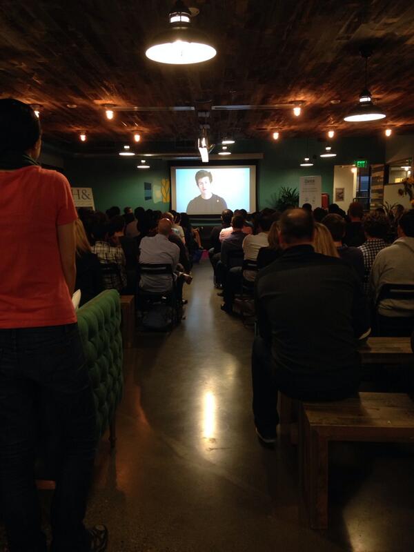 BatBoyInk's tweet photo. #swseattle underway and it's pretty awesome. @wework in SLU is always a goto for me. http://t.co/bXNfAEFfhE