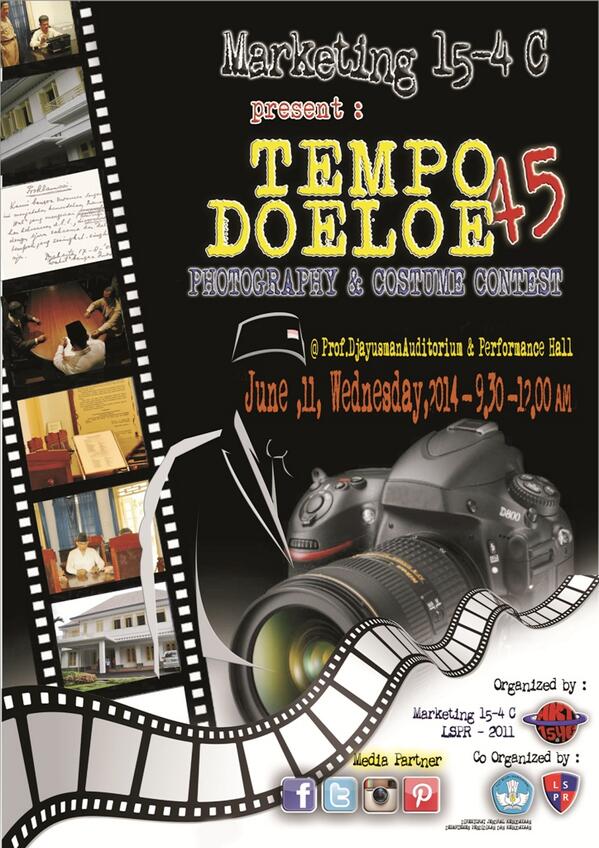 <a href="/KFB_UMB/">Fotografi UMB </a>  kami mngdakan"Photography&amp;costume contest" hadiah menarik lho! follow us for the info :) RT?