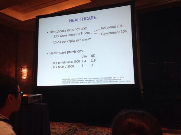TheLancetOncol's tweet image. Startling figures on health care expenditure in India #aos2014