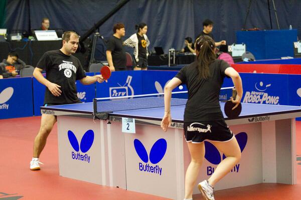 JimmyJButler's tweet photo. Great #ITTF Coverage @collegett - @ArielHsing looking awesome! Kudos to #killerspin for best fashion statement! http://t.co/yneFRFZMXf