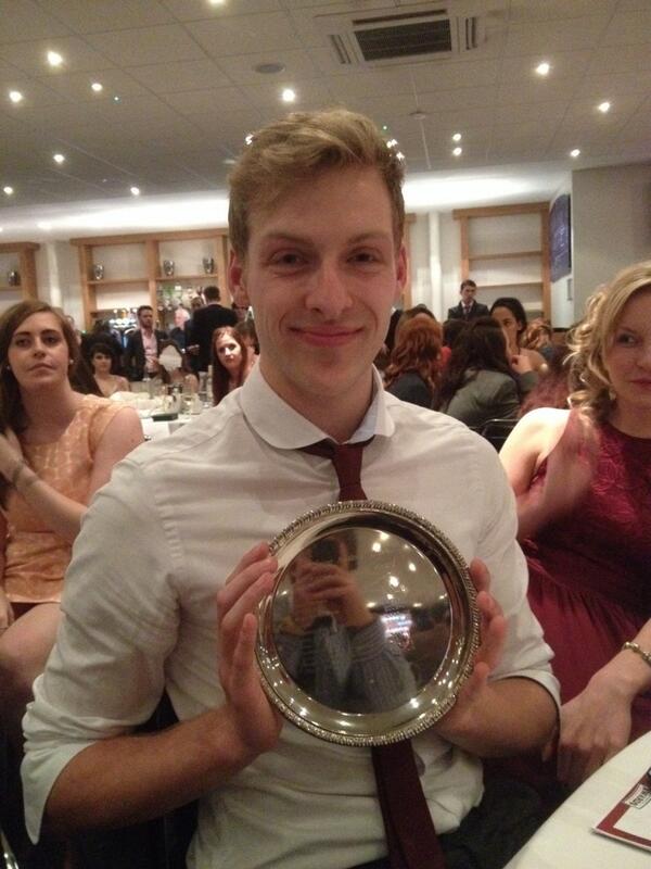 Congratulations to Declan Downes for winning CSU special recognition award for outstanding contribution to coaching