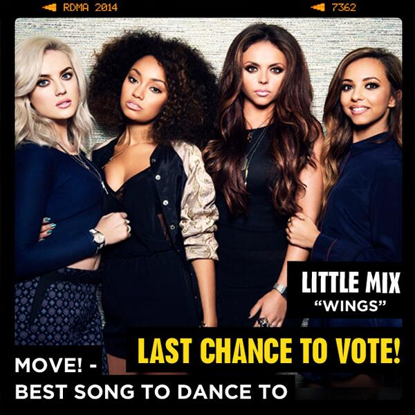 Just 2 days left to vote for #Wings for the #RDMAs! Let's do it Mixers! Vote #MOVE Disney.com/RDMA Mixers HQ x