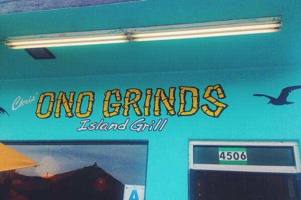 Have you ordered from Chris' Ono Grinds yet ? #SanDiego <a href="/OnoliciousChris/">Onolicious Grinds</a>