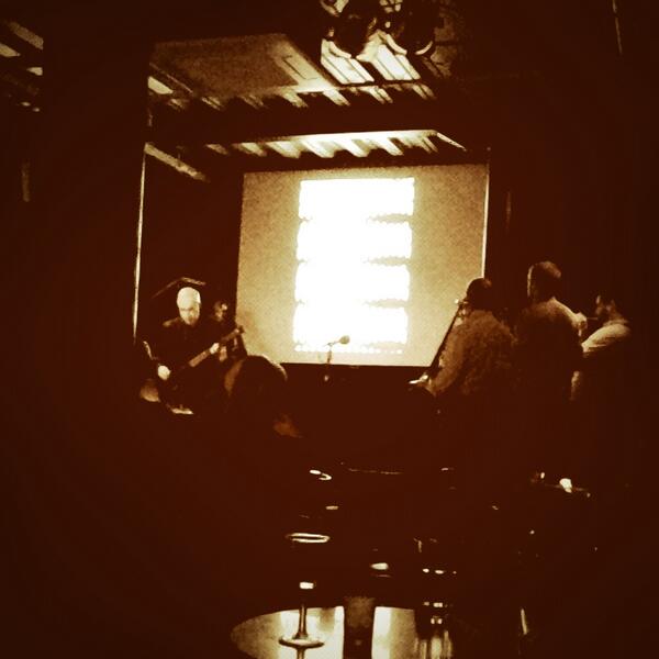 deebyrnesax's tweet photo. Amazing night @vortexjazz with Elliot Sharp and his ensemble reading from graphic scores. It's heavy! http://t.co/FyphzUAUsx