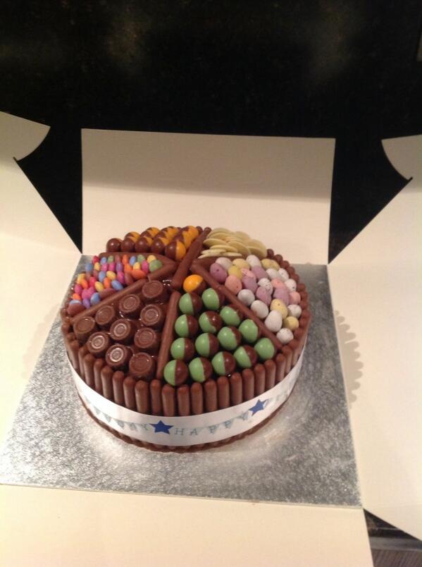 aabley's tweet image. Jamie's birthday cake for home made by Steph Young