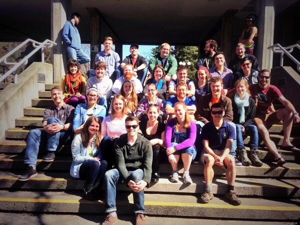 Semester finished. Going to miss all these fantastic human beings! #uvic #education #edtech #edci336 #teachers