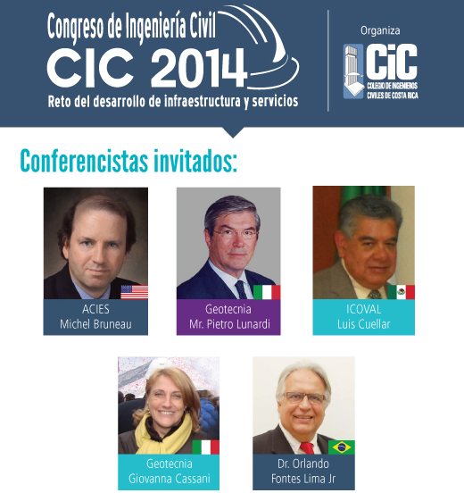 Los conferencistas invitados al #CongresoCIC2014