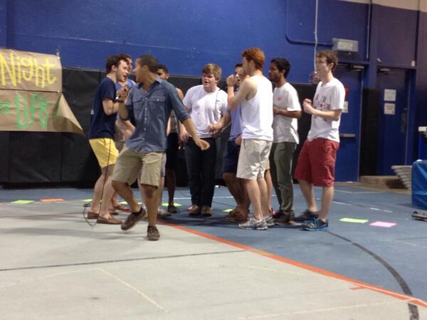 DukeRFL's tweet image. Speak of the Devil is now performing!!