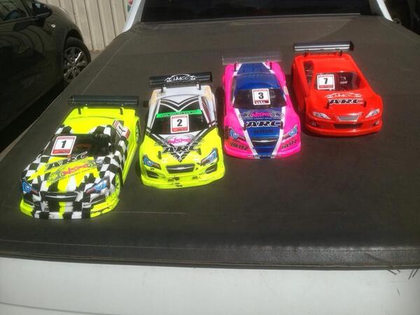 JKracingrc's tweet photo. Team arc shells http://t.co/J3GqdRFtsD