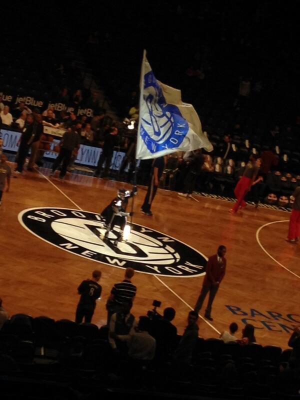 Thanks for the awesome seats, Drew! #nets404 #brooklynnets