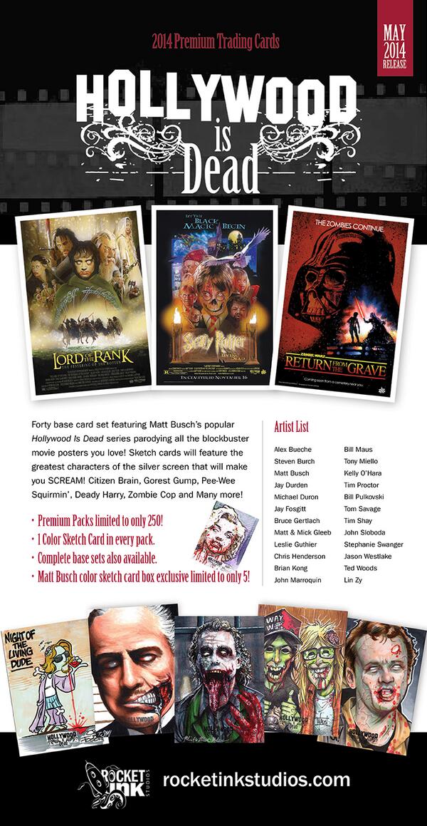 RocketInkStudio's tweet image. Coming soon! #Hollywoodisdead @Matt_Busch
