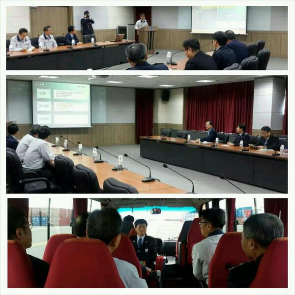 포항 컨테이너 물류의 중심, 포항국제컨테이너터미널(PICT)에 다녀왔습니다 그곳에서 일하시는 분들의 말씀도 듣고 현장에서 애써 힘쓰시는 분들의 모습도 보았습니다 우리 관세청도 그분들과 더불어 열심히 뛰겠습니다