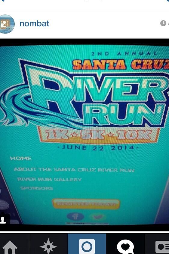 SCRiverRun's tweet image. New site is up! santacruzriverrun.com by @nomBat #outrunninghunger #run #santacruz #California #charity