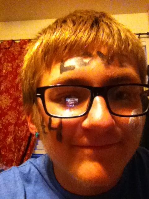 adinthebroken's tweet photo. Face Paint by @Shelly156Romero http://t.co/O8p3wI3Sun