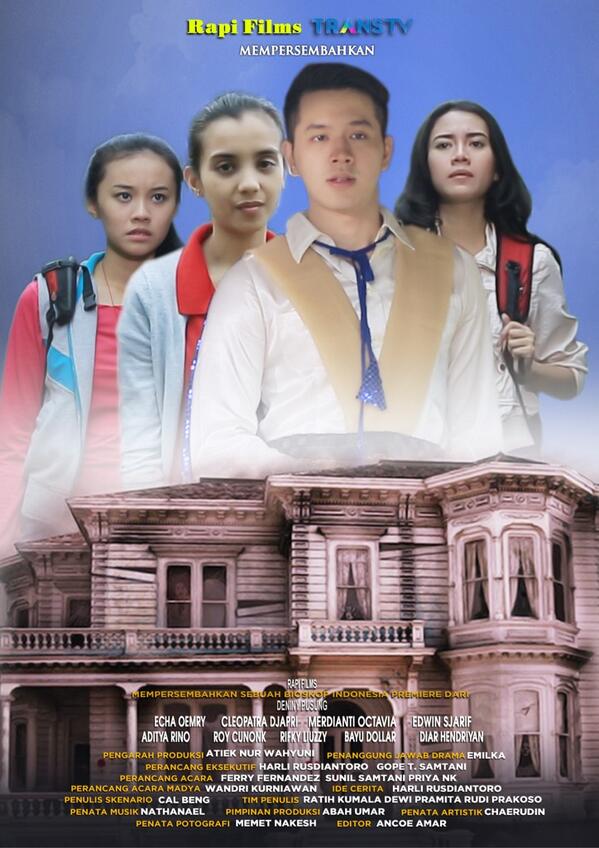 siang ini ada <a href="/echaoemry/">Echa Oemry</a> @cleopatra_CMI di "Petualangan di Gedung 1000 Pintu" jam 12siang di <a href="/TRANSTV_CORP/">TRANS TV</a>