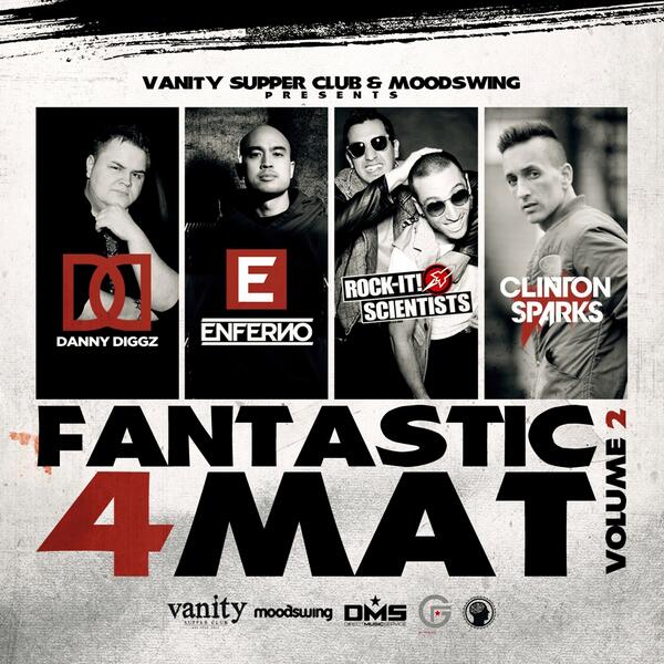 dannydiggz's tweet photo. Coming 4/12!Fantastic 4Mat Vol2 Ft. @dannydiggz @enferno @rockitscientist @ClintonSparks @VanityatNight @Moodswing360 http://t.co/Ah4DPNQg5p