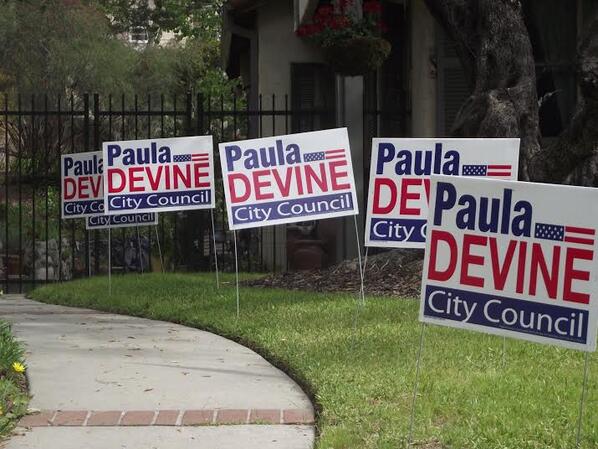 Devine4Council's tweet photo. http://t.co/5RLxVAohDz to request your lawn banners! http://t.co/3J6e3b4L4r