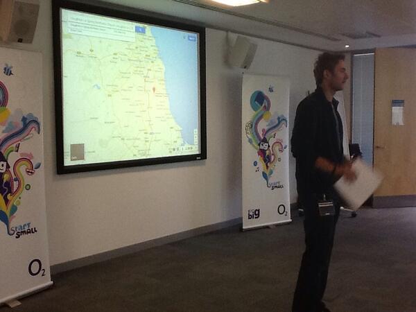 O2OurBlueprint's tweet image. Phil from Houghton Youth Club in Newcastle #O2TBLeedsCelebration
