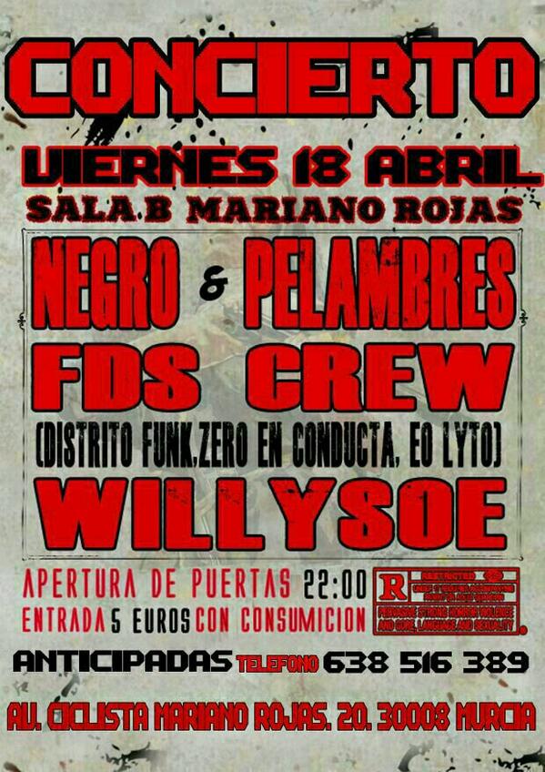 Cabalane_'s tweet image. Espero veros a todos alli. 18 de abril #Negro_Pelambres #FdsCrew #WillySoe