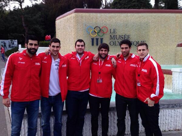 Rodrigao016's tweet photo. Ayer visitamos el Museo Olímpico Internacional.Hoy empezamos la #SwissCup 18:30 Tdp Esp-Sui #Hispanos http://t.co/MuzUzfQZiA