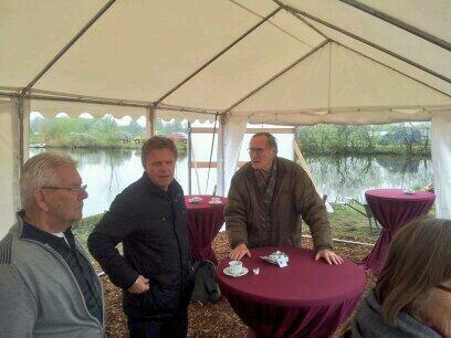 En daar is hij.#BovenlandenAalsmeer @jaapbont.