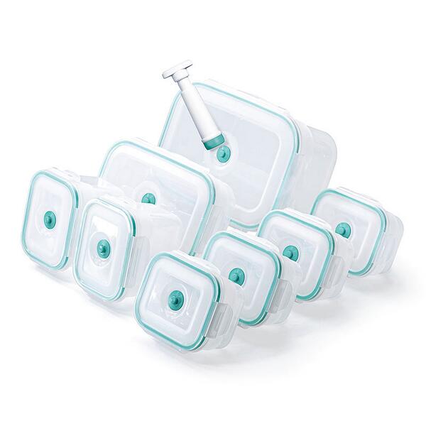 SmarthomeInc's tweet photo. Seal in freshness &amp; store your food longer with a #Zevro 8 Piece Vac N Store food storage set http://t.co/qCGpVnfl4t http://t.co/aIQkTyyAYI